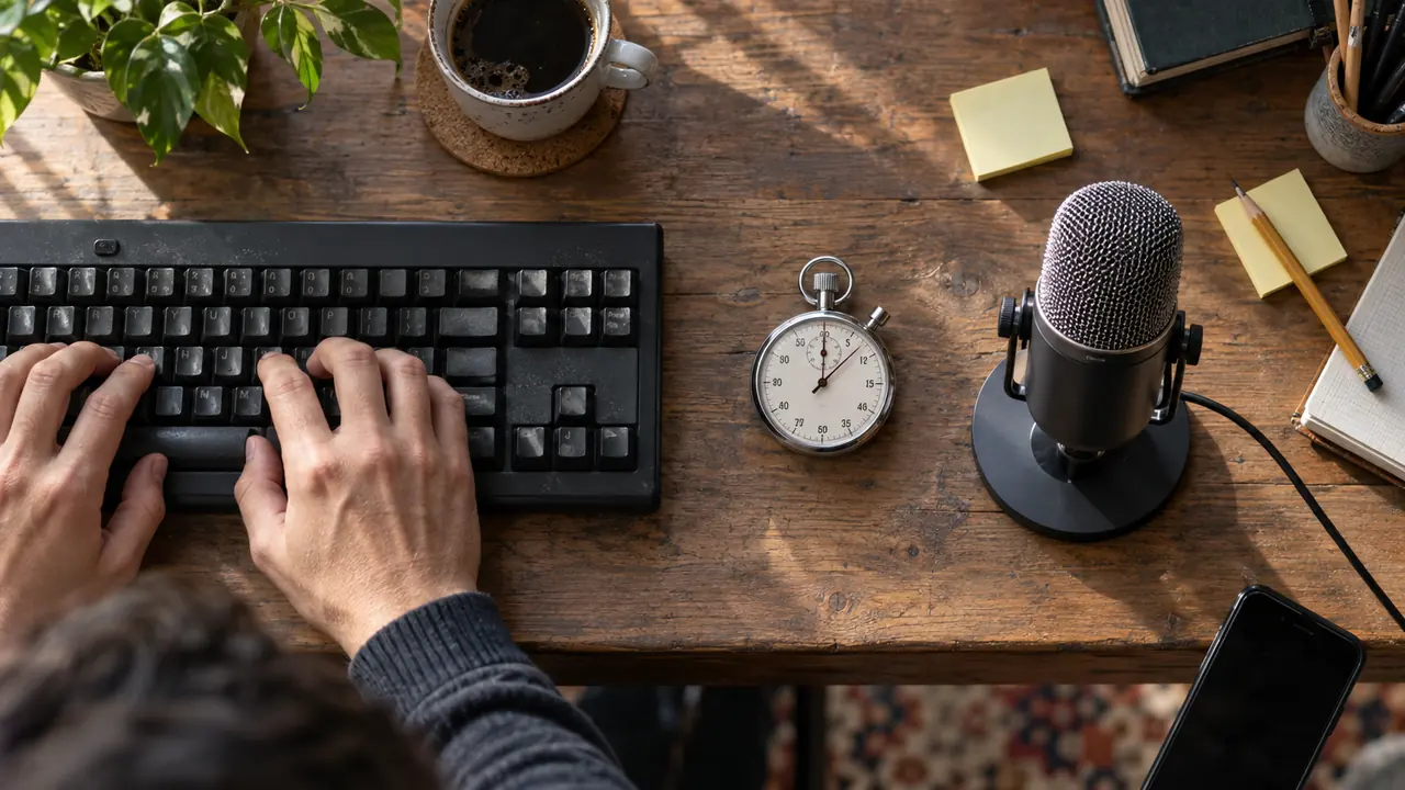 Dictée vocale vs clavier : lequel est vraiment plus rapide ?